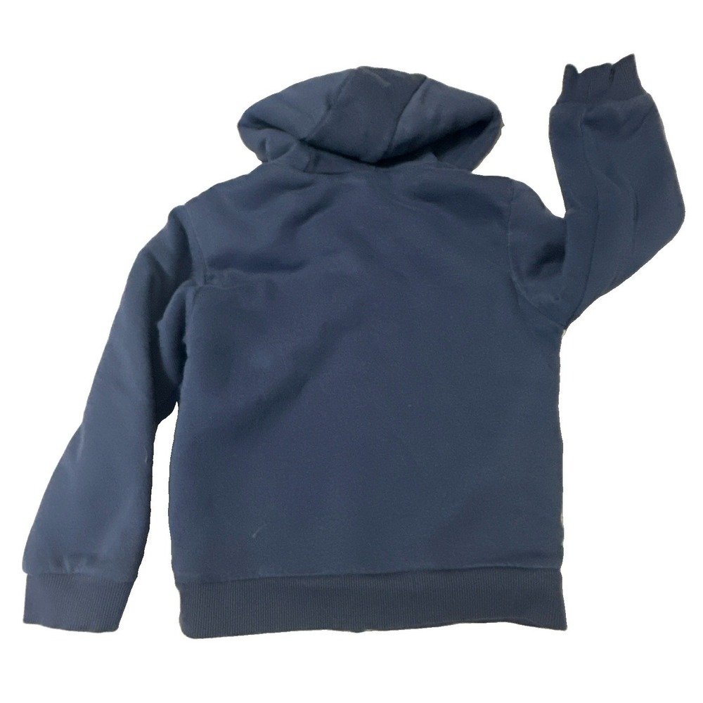 Marvel Kids Jacket Sz 7 - Blue Super Heroes Cozy Fleece Hoodie! Comic Hero's! - Picture 10 of 10